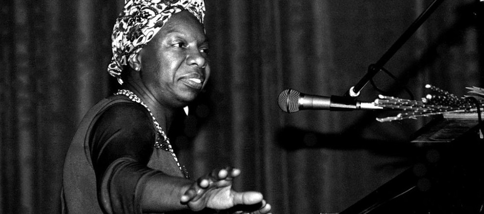Nina Simone at a concert in Bretagne, France, in 1982. (Photo: Roland Godefroy/Creative Commons)